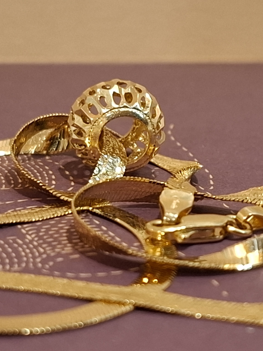 GOLD Pendant Necklace for Women